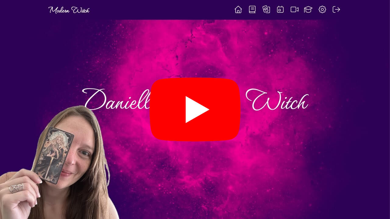 Watch the video to learn how the Tarot journal works!